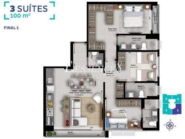 Apartamento para Venda em Goiânia - 4