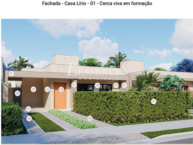 #479 - Casa em condomínio para Venda em Aparecida de Goiânia - GO - 1