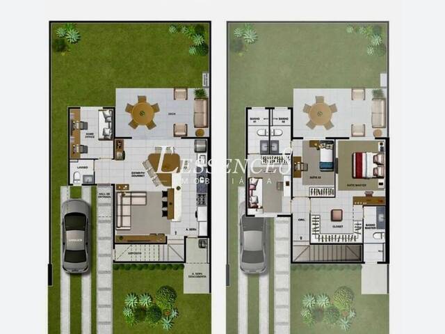 #1123 - Casa em condomínio para Venda em Senador Canedo - GO - 1